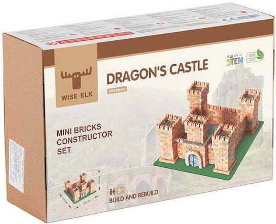 Wiseelk Bauspielzeug Dragon's Castle