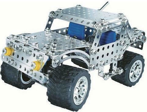 Eitech Metall-Bauspielzeug Bagger - Kran für Kinder ab 8+ Jahre Jahren