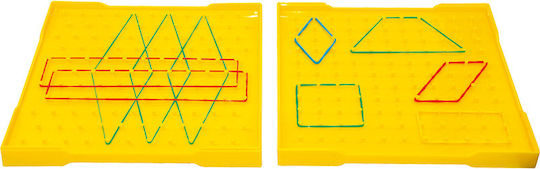 Gigo Plastic Construction Toy Geoboards 3D for Children 3+ years+ Years