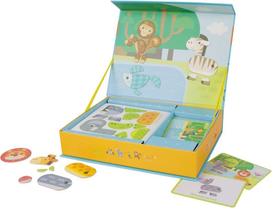 Classic World Magnetic Construction Toy Animals of the Forest for Children Aged 3+
