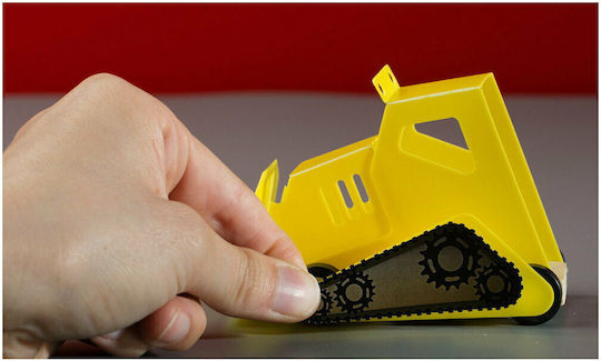 Stanley Jr Toys Παιχνίδι Κατασκευών Ξύλινo Bulldozer για Παιδιά 5+ Ετών
