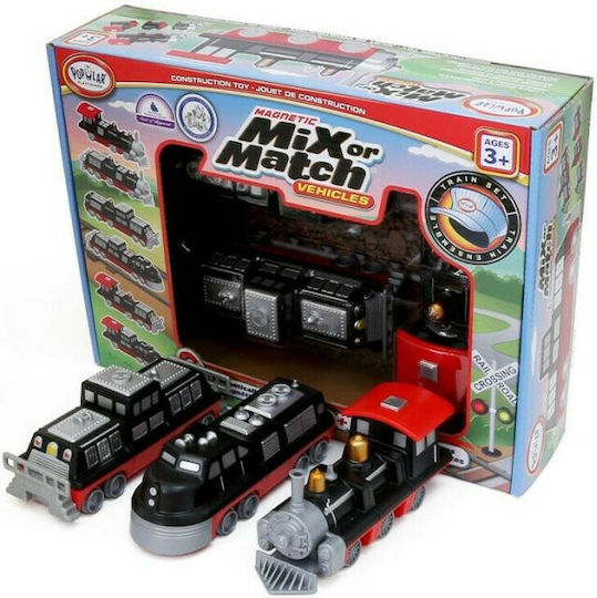 Popular PlayThings Μαγνητικό Παιχνίδι Κατασκευών Mix Or Match για Παιδιά 3+ Ετών