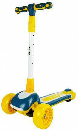 Kinderroller Klappbar 3-Rad Gelb