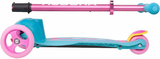 Hudora Kinderroller Klappbar Flitzkids 2.0 3-Rad Rosa