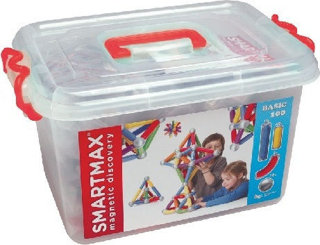 Smartmax Magnetisches Bau- und Konstruktionsspielzeug Build & Learn für Kinder ab 3 Jahren