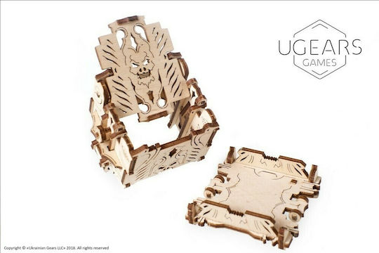 Ugears Παιχνίδι Κατασκευών Ξύλινo Πύργος για Ζάρι για Παιδιά 8+ Ετών