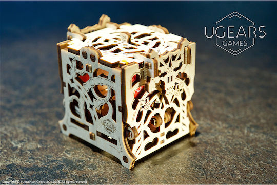 Ugears Παιχνίδι Κατασκευών Ξύλινo Dice Keeper για Παιδιά 8+ Ετών