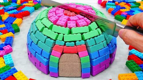 Wabafun Construction Toy with Sand Ultimate Brick Maker Purple for Children 3+ Years