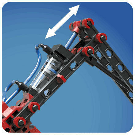 Fischer Technik Пластмасова Конструктивна Игра Pneumatic Power за Деца 8+ години+ Години