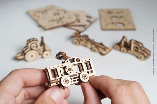 Ugears Παιχνίδι Κατασκευών Ξύλινo U-Fidgets Set of 4