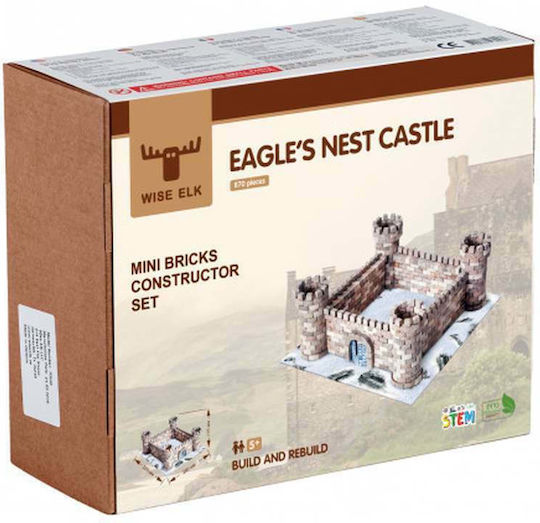 Wiseelk Construction Toy Eagle's Nest Castle for Children 5+ years+ Years