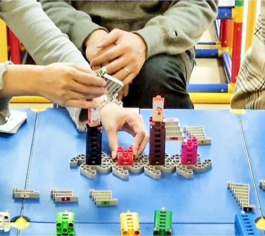 Gigo Παιχνίδι Κατασκευών Πλαστικό Math Tower 3D για Παιδιά 5+ Ετών