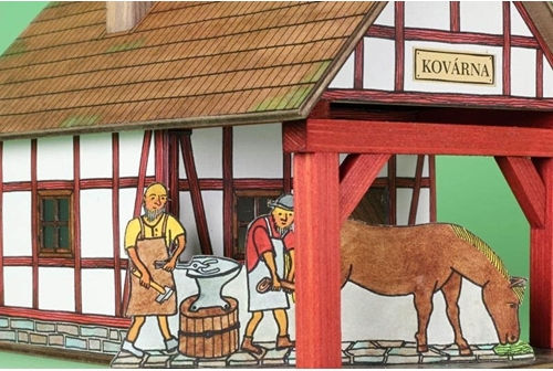 Walachia Παιχνίδι Κατασκευών Ξύλινo Timbered Forge Nr.38 για Παιδιά 8+ Ετών
