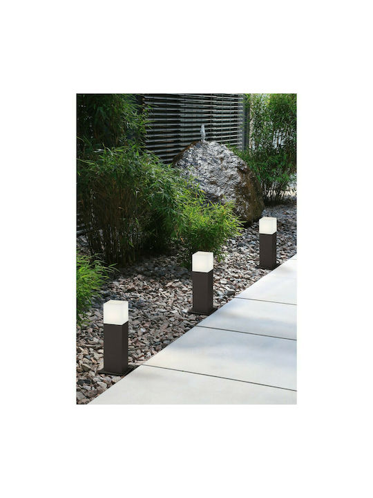 Trio Lighting Hudson Външна Стояща Лампа Малък Пост IP44 за Цокъл E14 Черен