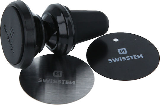 Swissten S-Grip Air Vent AV-M9 Car Mobile Mount with Magnet Black