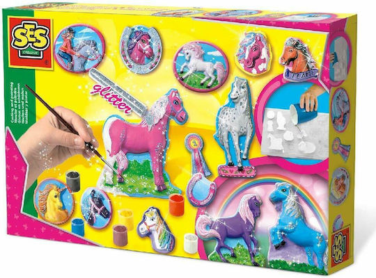 Ses Creative Παιχνίδι Κατασκευών Horse Moulding and Painting Kit για Παιδιά 5+ Ετών
