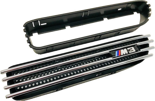 Carner Car Decorative Grill Black Color