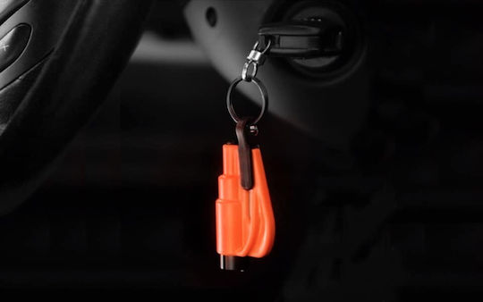 Resqme Car Emergency Hammer Automatic with Seatbelt Cutter Yellow
