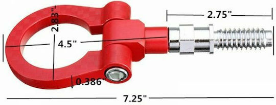 Factory Car Tow Hook Silver