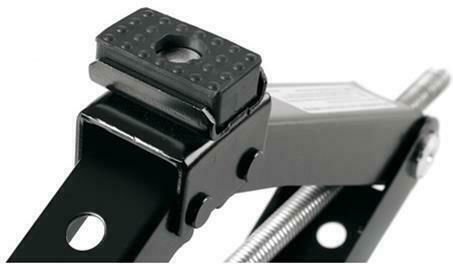Lampa Hand Operated Scissor Jack with Lifting Capacity up to 44.2cm and Weight Capacity up to 2 Tons