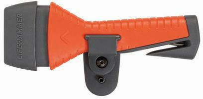 Lifehammer Car Emergency Hammer With Red Seatbelt Cutter