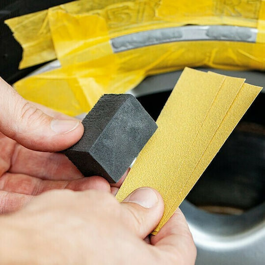 Quixx Wheel Repair Kit Επιδιόρθωσης για Ζάντες Αυτοκινήτου Μαύρο 16gr - 12ml