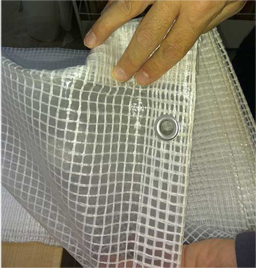 Bradas Waterproof Tarpaulin 100gr/m² 3x3m. Light Type Transparent