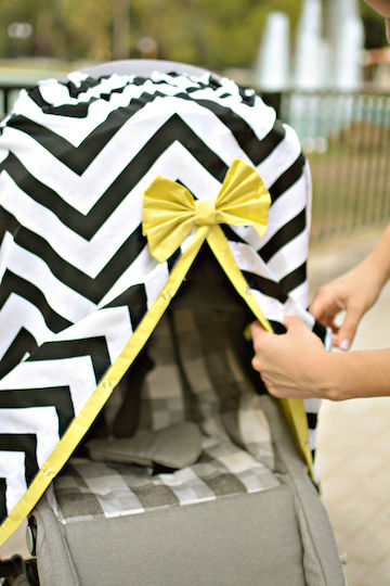 Queen Mother Yellow Stroller Sunshade All Season