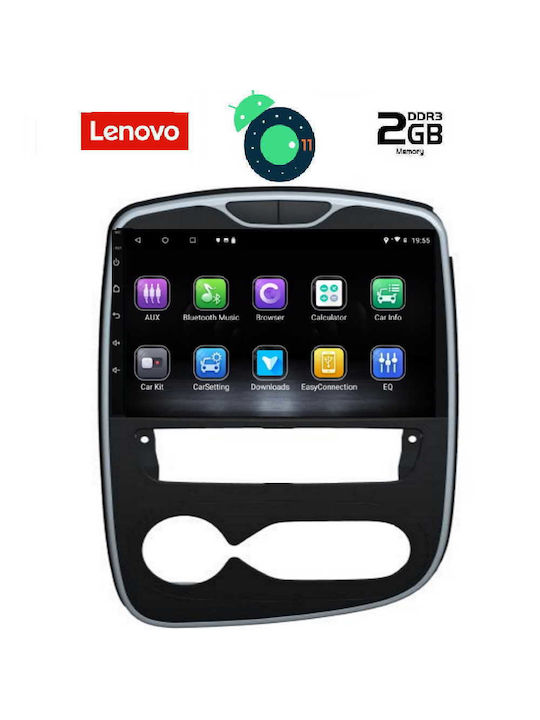 Lenovo LVB 4545_CPA Ηχοσύστημα Αυτοκινήτου για Renault Clio 2016 (Bluetooth/USB/AUX/WiFi/GPS) με Οθόνη Αφής 10"