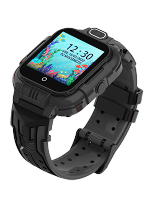 Wonlex Smartwatch Pentru Copii Cu GPS Și Cameră Negru