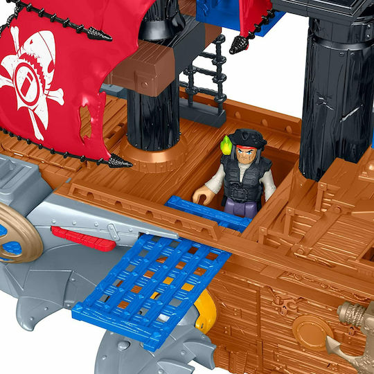 Action Figure Imaginext Pirate Shark Ship for 3+ years Years 41cm.