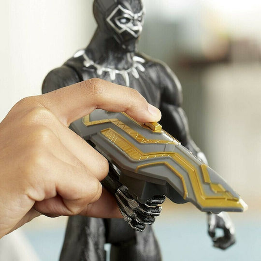Action Figure Titan Hero Innovation Blast Gear Black Panther Marvel Avengers Black Panther for 4+ years old Years 30cm.