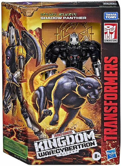 Φιγούρα Δράσης Deluxe Class Shadow Panther Kingdom Transformers για 8+ Ετών 14εκ.