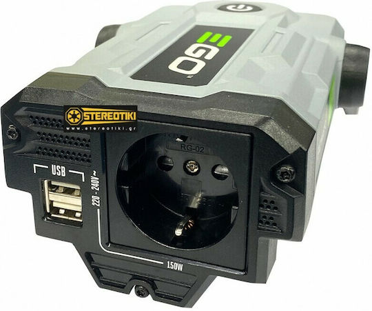 Ego Power Plus PAD1500E Μετατροπέας Τάσης DC/DC 12V σε 220V