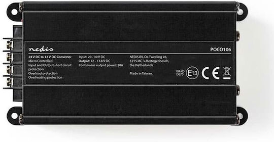 Nedis POCO106 Voltage Converter DC/DC 24V to 12V