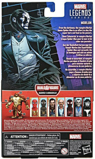 Action Figure Morlun Marvel Legends Spider-Man for 4+ years old Years 15cm.