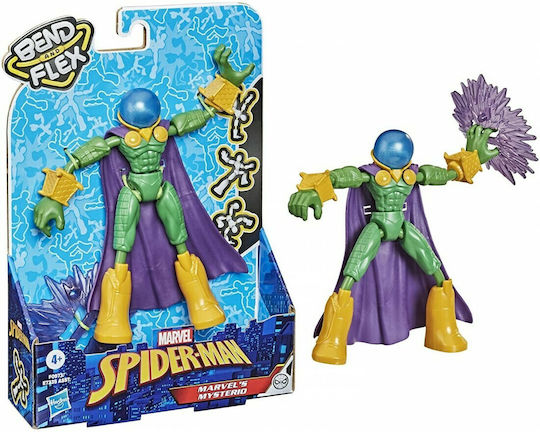 Action Figure Spider-Man Bend and Flex Mysterio Spider-Man for 4+ years old Years 15cm.