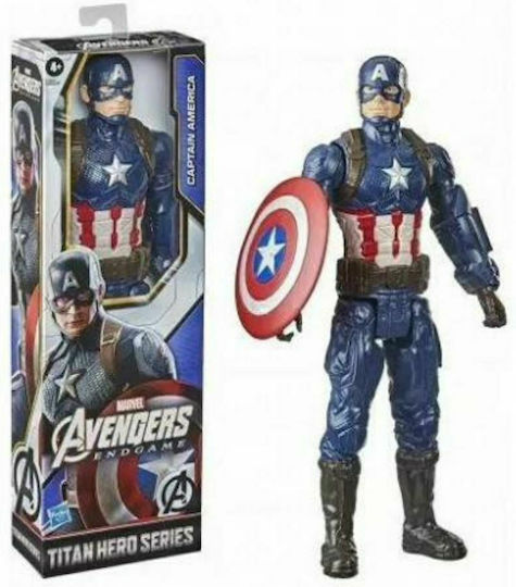 Action Figure Titan Hero Captain America Marvel Avengers Captain America for 3+ years Years 30cm.