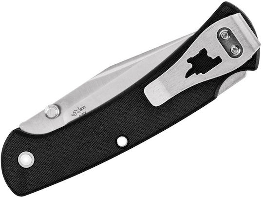 Buck 112 Slim Pro Pocket Knife Black with Blade made of Steel