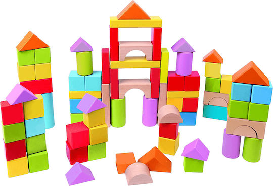 Hape Building Blocks Wonderful Beech Wooden for 1+ Years 101pcs