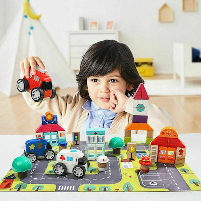 Top Bright Building Block Wooden for 2+ years 82pcs