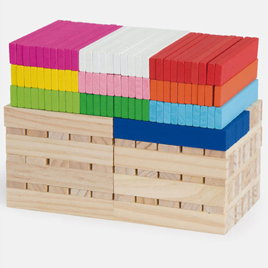 Viga Toys Blocks Colorful Wooden for 3 - 6 Years 250pcs