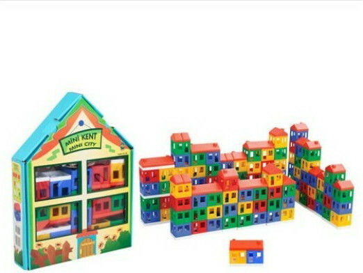Pilsan Mini Kent City Building Blocks for 2+ Years 40 Pieces