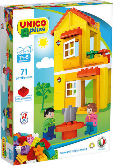 Unico Plus Τουβλάκια Country Farm Cottage για 1.5-5 Ετών 71τμχ