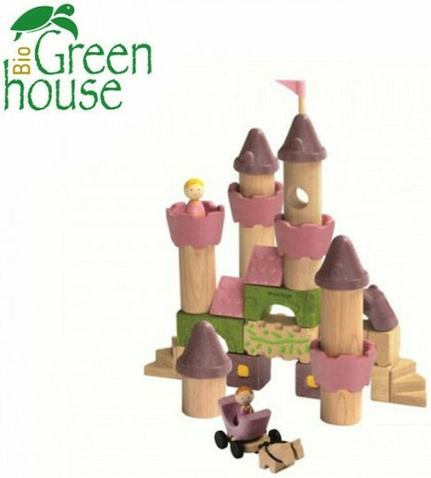 Plan Toys Blocks Fairy Tale Castle Wooden for 3+ Years 35pcs