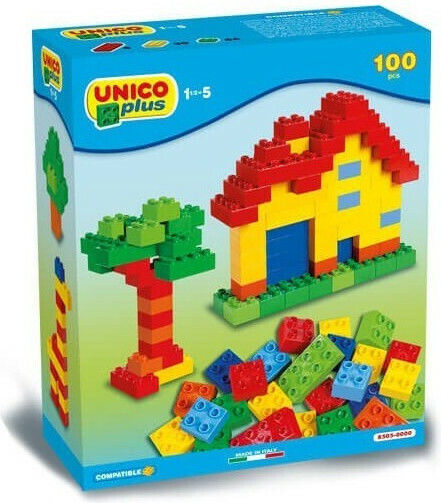 Androni Giocattoli Blocks Unico Plus for 1.5-5 years old Years 100pcs