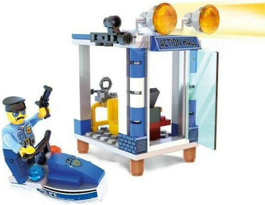 Blocki Cuburi De Construit My Police 2 In 1 Pentru 6+ Ani 92 Bucăți