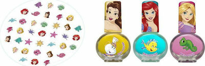 Martinelia Cartoon Disney Princess Kids Nail Polishes 4pcs