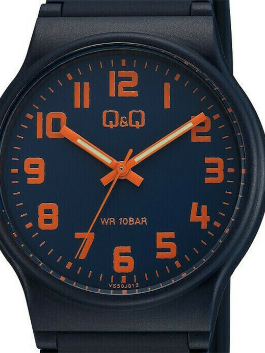 Q&Q Watch with Battery Mechanism