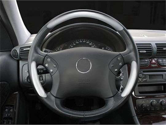 Lampa Pro-Wheel Steering Wheel Decoration Plastic Steering Wheel Cover Φ36/39 cm in Black Color